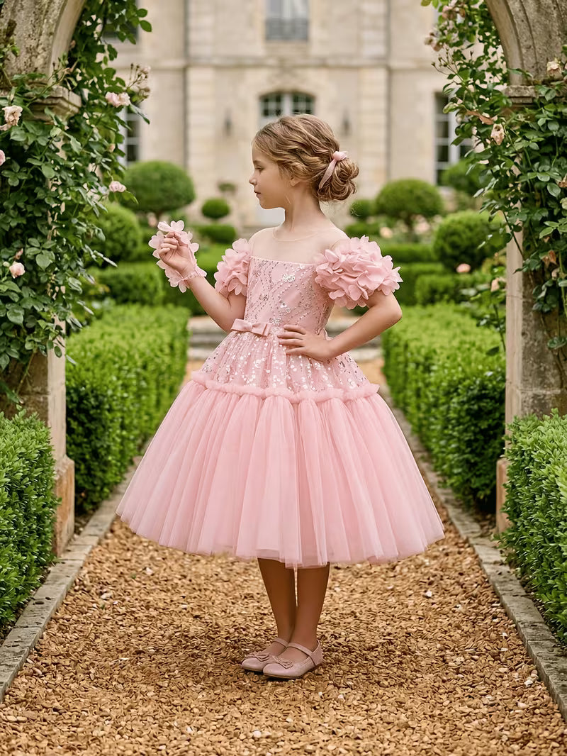 Pink Garden Fairy Princess Dress